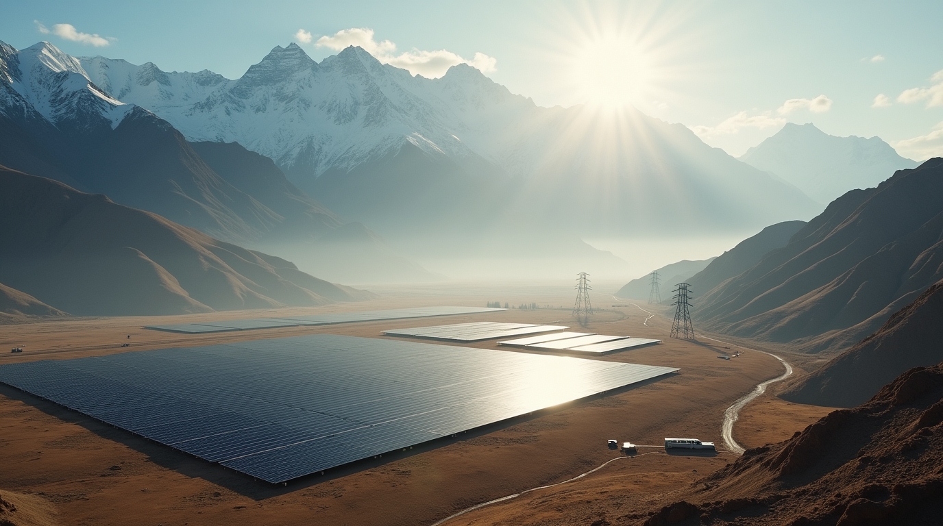 China’s Renewable Push: How the World’s Largest Solar Farm in Tibet Poses a Strategic Challenge for India