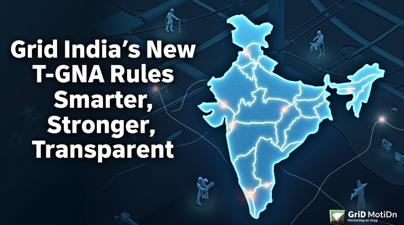 Grid India Proposes New Rules to Optimize Transmission Capacity and Impose Operating Charges