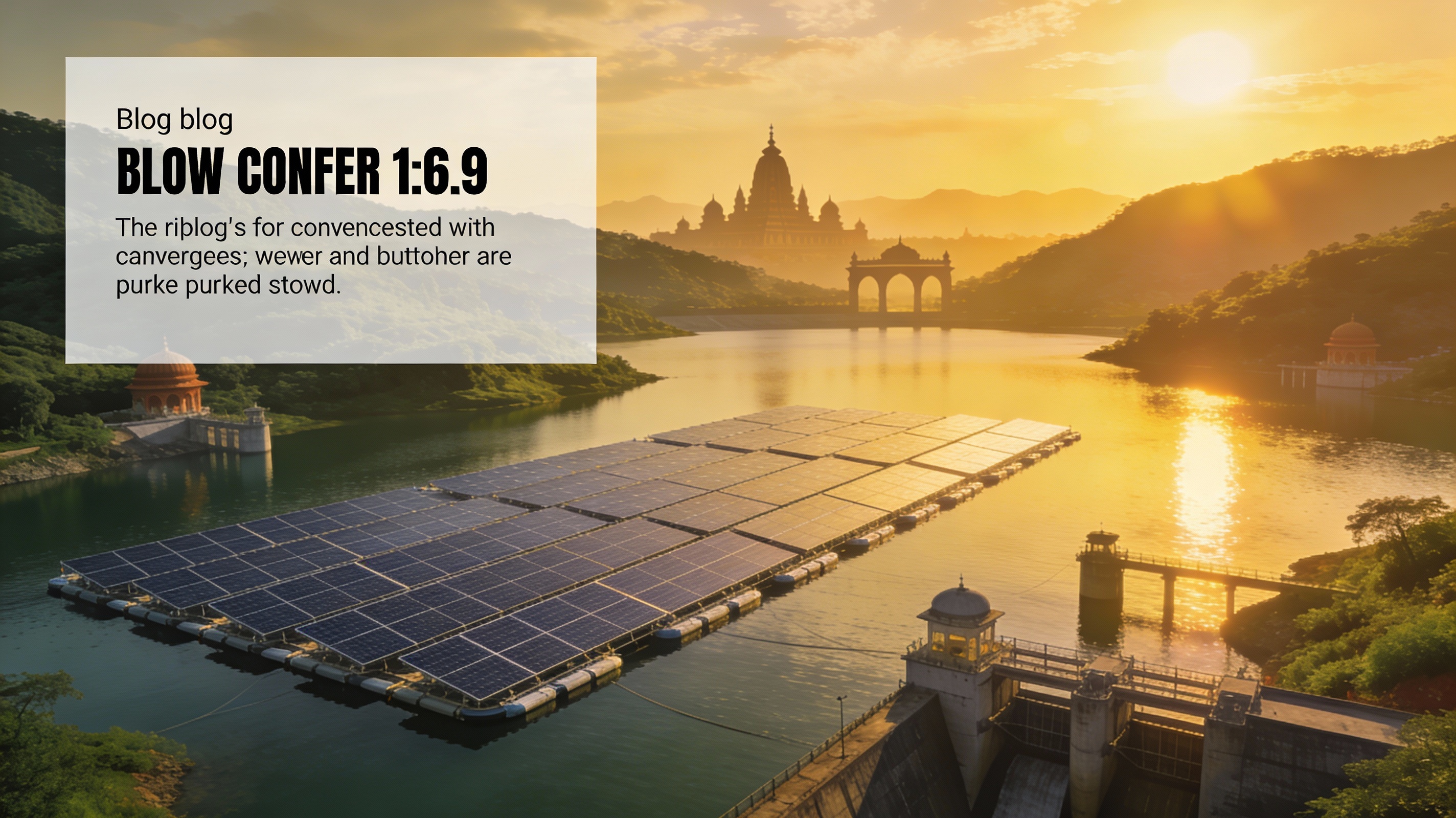 Odisha Emerges as India’s Next Renewable Energy Hub with Floating Solar and Pumped Storage Push