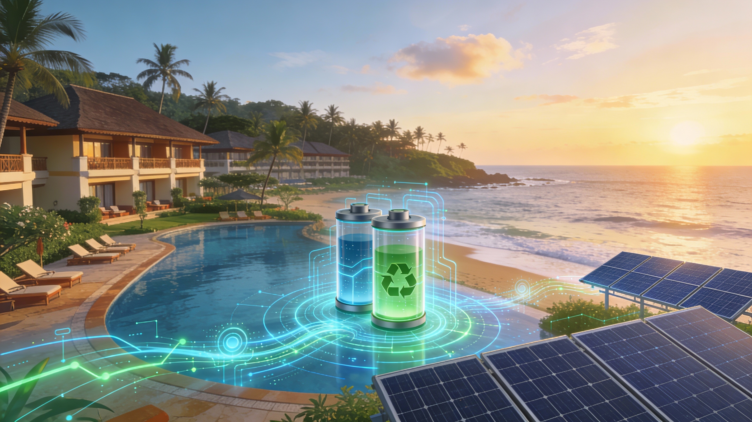 Goa’s Luxury Resort Goes Green: Taj Exotica Pioneers 2 MW BESS with Tata Power